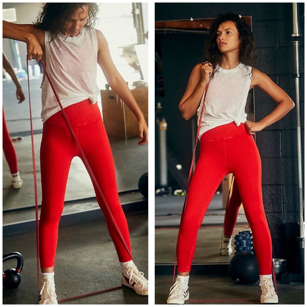 FP Movement Happiness Runs High Rise Leggings M/L